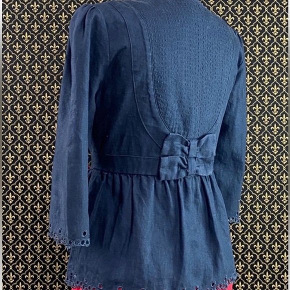 Anthropologie "Abigail Jacket" by Manoush in Size 6 a true VINTAGE PIECE - Picture 7 of 13